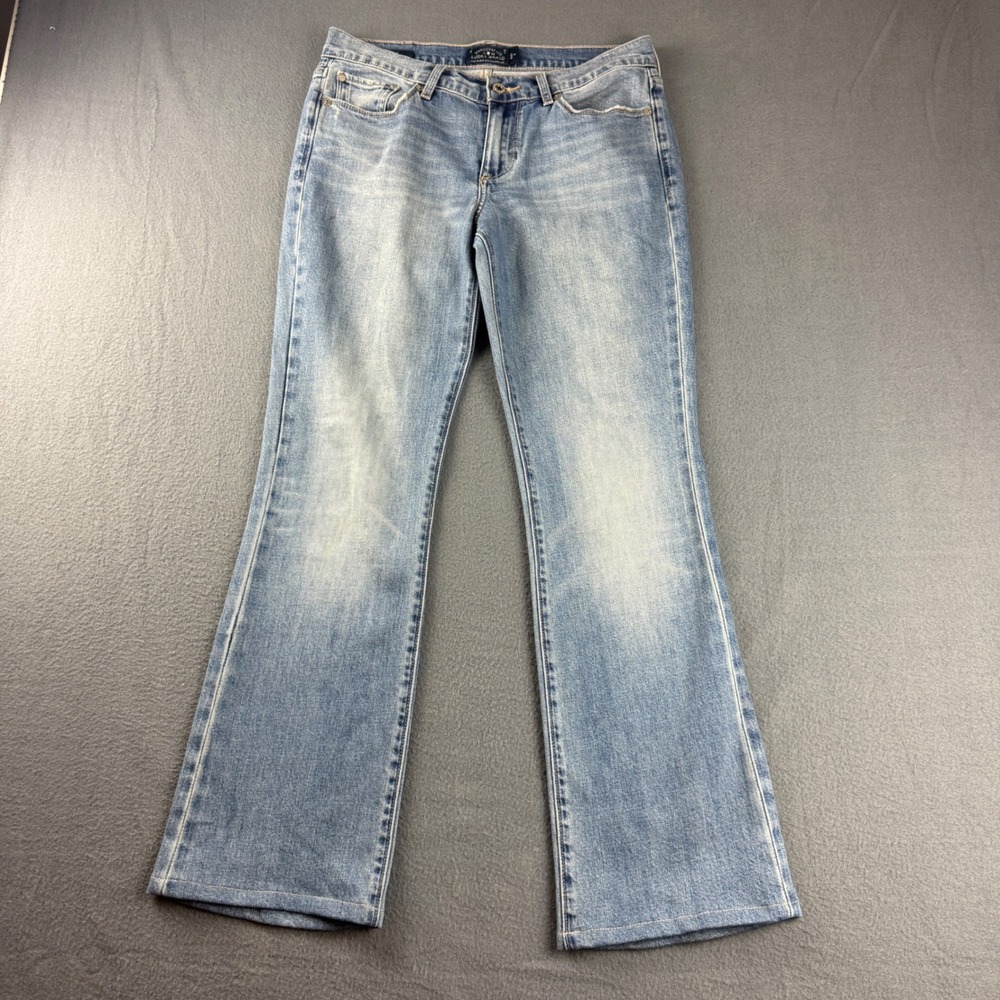 Lucky Brand Jeans Women's 6/28 Blue Sweet Boot Mid Rise Bootcut Cowgirl Rodeo